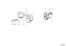 Звуковой сигнал для BMW NK 1800tiSA 4-Zyl (схема запасных частей)
