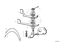 Панель управления отопителя для BMW ISE Isetta 300 1-Zyl (схема запасных частей)