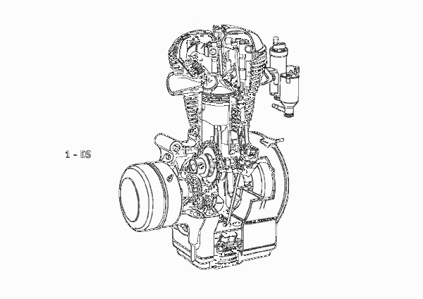 Силовой агрегат для BMW T24 R24 0 (схема запчастей)