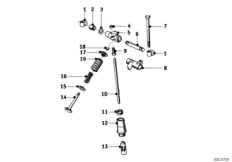 Клапан для BMW T25 R25/3 0 (схема запасных частей)