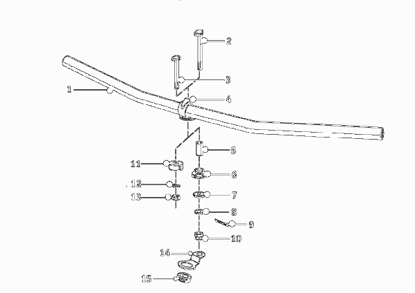 Руль для MOTO T26 R26 0 (схема запчастей)