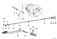 Тормозной механизм заднего колеса для MOTO T25 R25/3 0 (схема запасных частей)