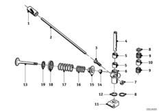 Клапан для MOTO T67 R67/2/3 0 (схема запасных частей)