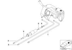 Топливопровод для BMW Z3 Z3 1.9 M43 (схема запасных частей)