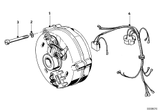 генератор для BMW T69 R69 S 0 (схема запасных частей)