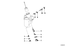 карбюратор для BMW T50 R50/2 0 (схема запасных частей)
