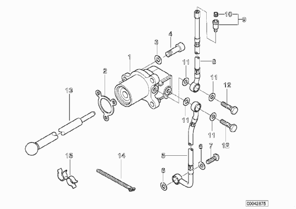 Привод управления сцеплением для BMW K41 K 1200 GT 01 (0548,0558) 0 (схема запчастей)