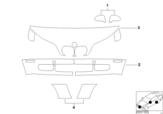 Чехол для BMW E91 330xi N52 (схема запасных частей)