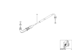 Тяга привода педали акселератора для BMW C1N C1 (0191) 0 (схема запасных частей)