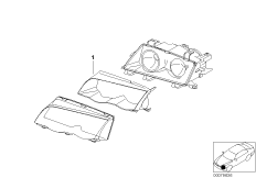 Комплект дооснащ. титановых накладок фар для BMW E46 325i M54 (схема запасных частей)