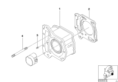 Цилиндр для BMW C1N C1 (0191) 0 (схема запасных частей)