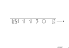 переводная картинка для MOTO R28 R 1150 R 01 (0429,0439) 0 (схема запасных частей)