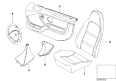 Индивид.серия, вариант 1, KA67 для BMW Z3 Z3 2.0 M52 (схема запасных частей)