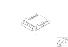 Запрограммированный ЭБУ DDE для BMW E83 X3 3.0d M57N (схема запасных частей)