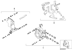 Дооснащение - звукоизоляция для BMW C1N C1 200 (0192) 0 (схема запасных частей)