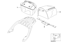 Softbag для MOTO R13 F 650 GS 00 (0172,0182) 0 (схема запасных частей)