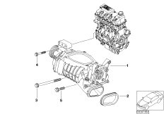 Нагнетатель для MINI R52 Cooper S W11 (схема запасных частей)