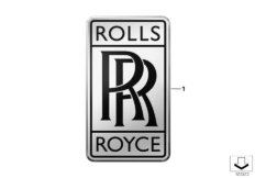 Эмблемы / надписи для ROLLS-ROYCE RR3N Coupé N73 (схема запасных частей)