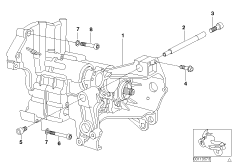 МКПП для BMW R22 R 850 RT 02 (0417) 0 (схема запасных частей)