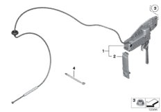 Аварийный привод для ROLLS-ROYCE RR2 Drophead N73 (схема запасных частей)