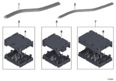 Детали для ремонта плоского кабеля для BMW RR1N Phantom EWB N73 (схема запасных частей)