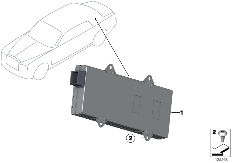 Тюнер для BMW RR1 Phantom N73 (схема запчастей)