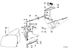 Облицовка крышки для MOTO 2477 R 60 TIC 0 (схема запасных частей)