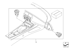 Доосн.отключением НПБ пер.пас. для BMW E85 Z4 2.0i N46 (схема запасных частей)