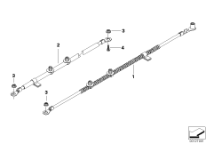 Эл.кабель нагревателя проточного действ. для MINI R50 One D W17 (схема запасных частей)