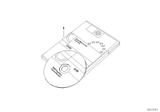 DVD с дорожными картами для ссист.навиг. для MINI R56 Cooper N12 (схема запасных частей)