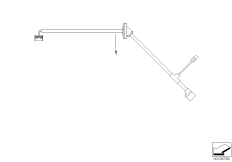 Жгут проводов КПП DXC для BMW E83 X3 3.0d M57N2 (схема запасных частей)