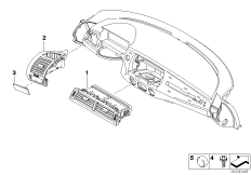 Выпускное сопло для BMW E86 Z4 M3.2 S54 (схема запасных частей)