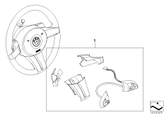 К-т доосн.многофункц. рулевым колесом для BMW E85 Z4 3.0si N52 (схема запасных частей)
