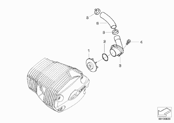 Система вентиляции картера двигателя для BMW A67 A67 (9252) 0 (схема запчастей)