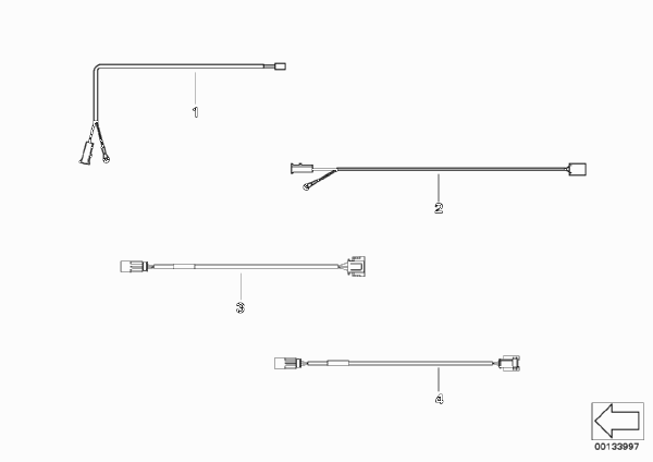 Различные жгуты проводов для BMW R53 Coop.S JCW GP W11 (схема запчастей)