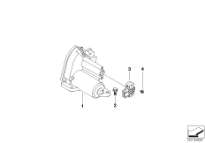Регулятор дроссельной заслонки для BMW E85 Z4 M3.2 S54 (схема запасных частей)