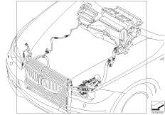 Комплект дооснащ.автом.сист.кондиционир. для BMW E87 118i N46 (схема запасных частей)