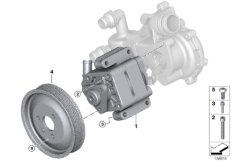 Насос гидроусилителя рулевого управления для BMW E46 318Ci N46 (схема запасных частей)