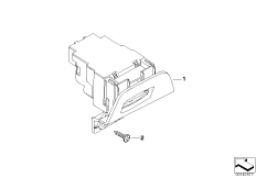 Гнездо для ключа с передатчиком для BMW E84 X1 28iX N20 (схема запасных частей)