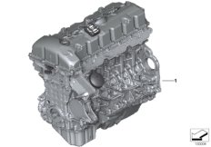 Силовой агрегат для BMW E90N 325xi N52N (схема запасных частей)
