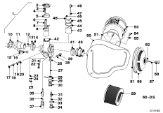 карбюратор для MOTO T26 R26 0 (схема запасных частей)