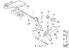Крепление топливного бака для BMW K44 K 1300 GT (0538,0539) 0 (схема запасных частей)