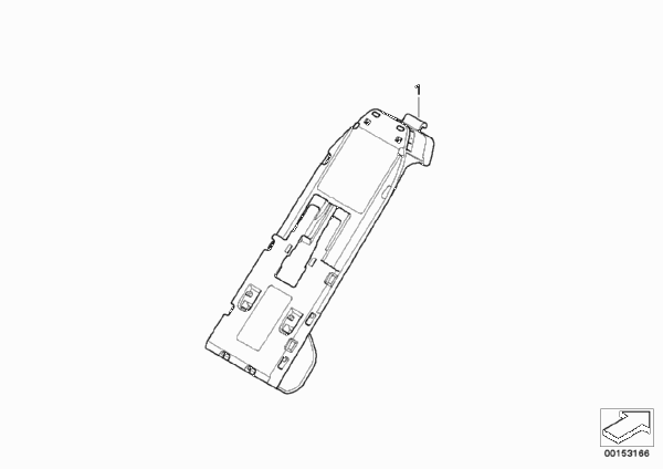 К-т дооснащ. унив. громкой связью для BMW E65 735i N62 (схема запчастей)