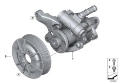 Насос гидроусилителя рулевого управления для BMW E93 335i N54 (схема запасных частей)