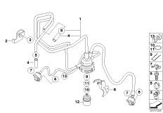 Распределитель топлива/регулят.давления для BMW K28 R 1200 ST (0328,0338) 0 (схема запасных частей)