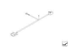 Различные дополнит.комплекты проводов для BMW E93N 330i N52N (схема запасных частей)