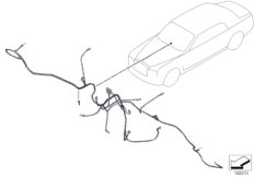 Жгут проводов панели приборов для BMW RR1N Phantom EWB N73 (схема запасных частей)