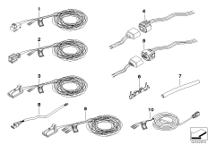 Ремонтный провод НПБ для MINI F54 Cooper S ALL4 B48C (схема запасных частей)