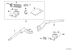 Обогреваемая ручка/дополнительн.элементы для BMW 259T R 1100 RT 96 (0413,0418) 0 (схема запасных частей)