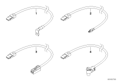 Ремонтный провод B+ для BMW R60 Cooper S ALL4 N18 (схема запасных частей)